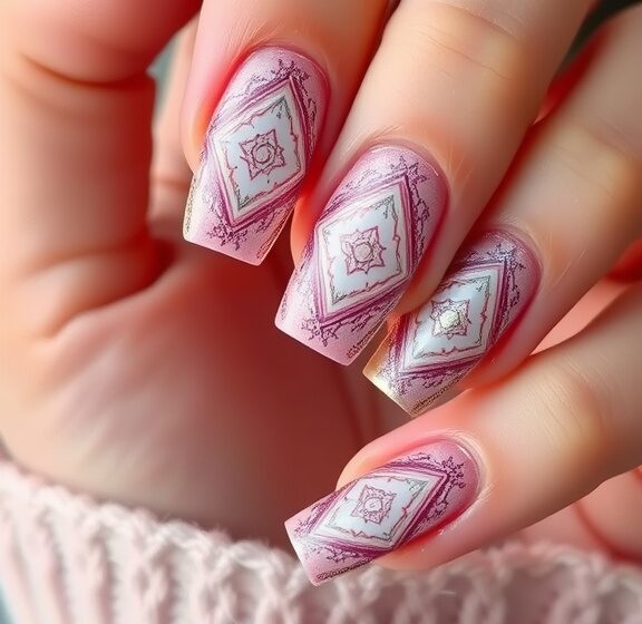  15 Stunning Pink Chrome Square Nail Designs You Need to Try