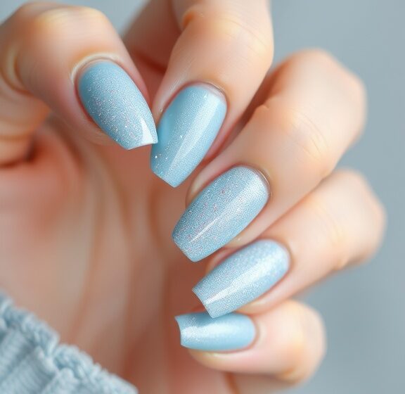  15 Stunning Light Blue Nail Designs You Need to Try