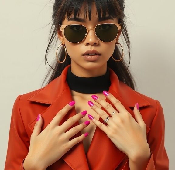  12 Stunning Hot Pink Chrome Nail Designs to Try This Season