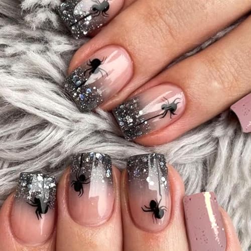  Halloween Press On Nails Medium Square Fake Nails – My Honest Review