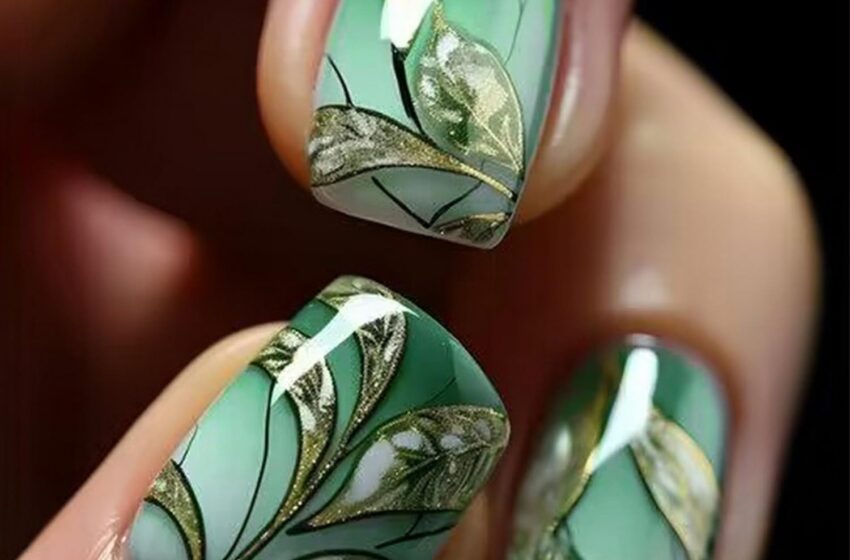  Gradient Press on Nails Short Green Fake Nails – My Honest Review