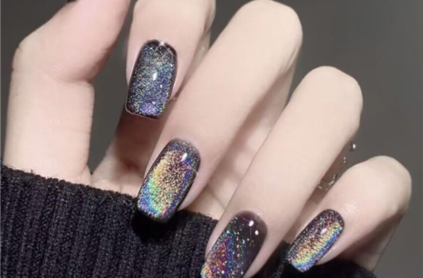  Black Chrome Cat Eye Press on Nails Review – The Easiest Way to Get Salon Glam at Home ✨