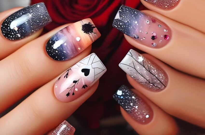  24 Pcs Starry Sky Press on Nails Review – Dreamy Stars at Your Fingertips ✨