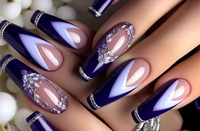  Dark Purple French Tip Press on Nails Review – My Honest Experience