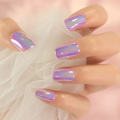  Metallic Mirror Press On Nails Review – Shiny, Glam, and Easy to Wear