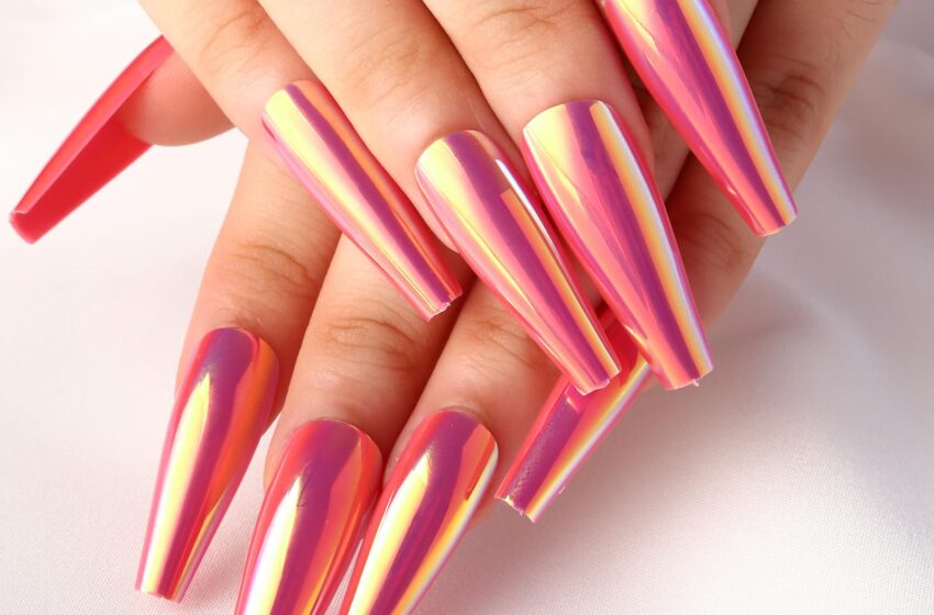  Chrome Press on Nails Pink – My Honest Experience with These Gorgeous Ballerina Coffin Nails