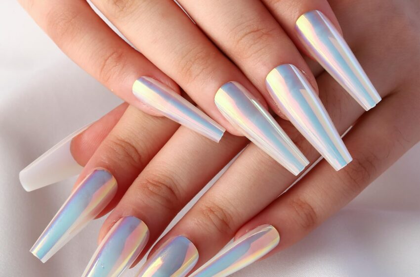  Chrome Press on Nails Ballerina Long Coffin Review – My Honest Experience